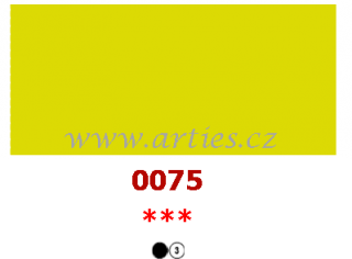 0075 Kadmium žluté skvělé 400ml UMTON olejová barva