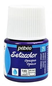 Setacolor Opaque č.29 fialová parma 45ml Pebeo