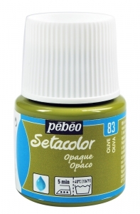 Setacolor Opaque č.83 olivová 45ml Pebeo