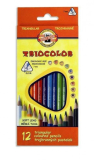 Školní pastelky Triocolor 12ks Kohinoor