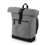 Rolovací batoh šedý s kapsou 20l
