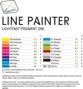 Graphik Line Painter č.11 paradise Derwent