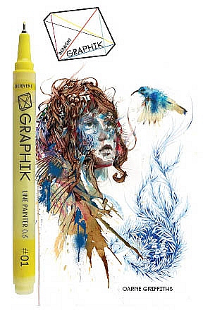Graphik Line Painter č.13 envy Derwent