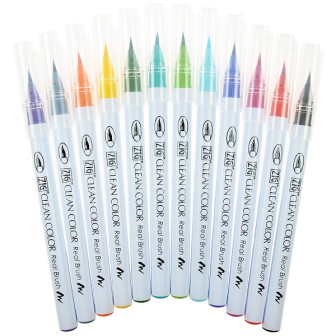 Clean Color Real Brush 051 lemon yellow  Kuretake