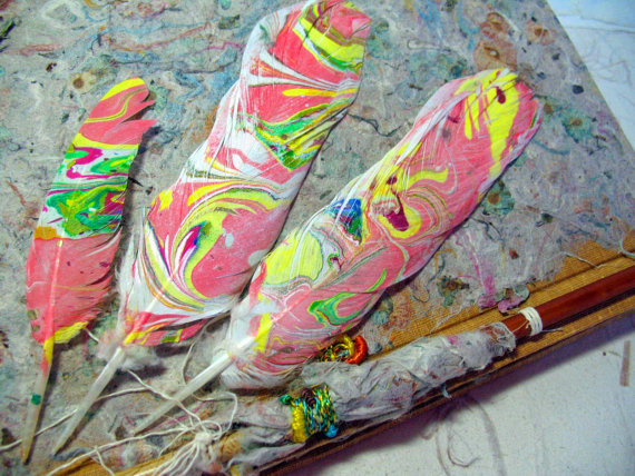 Marbling mramorovací barva smaragdově zelená 45ml Pebeo