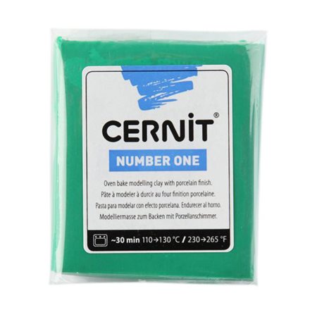 Cernit Number One zelená č.600 250g modelovací hmota