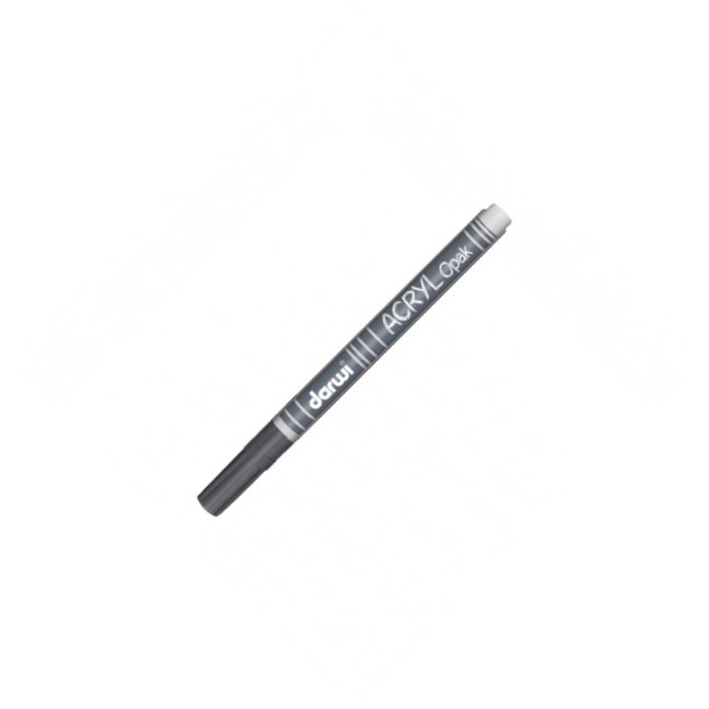 Akrylový fix 3ml stříbrná 080 Darwi Acryl Opak 0,8mm