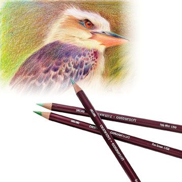 Coloursoft pastelka C610 dark terracotta Derwent
