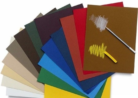 Mi-Teintes skicák lepený 32x41cm 160g 20l hnědé odstíny CANSON