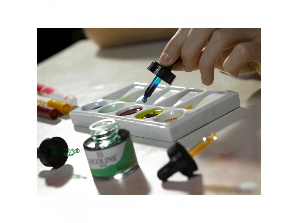 Akvarelový inkoust 30ml pastel green č.600 Ecoline Royal Talens
