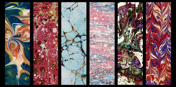 Marbling sada mramorovacích barev 6x20ml Pebeo