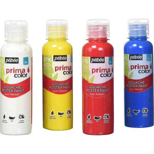 Temperová barva zlatá č.51 Primacolor Liquid 150ml Pebeo