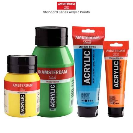 Royal Talens Amsterdam Standard akrylová barva 562 Šedomodrá (Greyish Blue) 500 ml