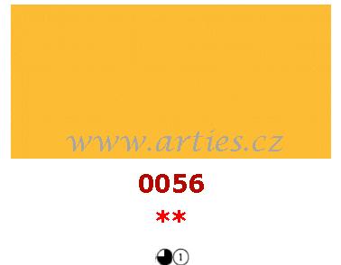 0056 Neapolská žluť tmavá 60ml UMTON olejová barva