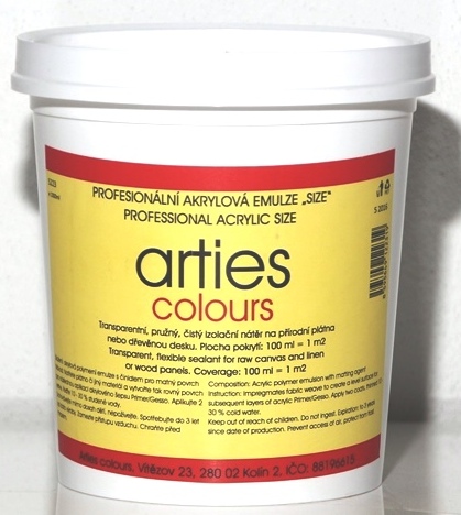 Akrylová emulze SIZE 1000ml ARTIES COLOURS