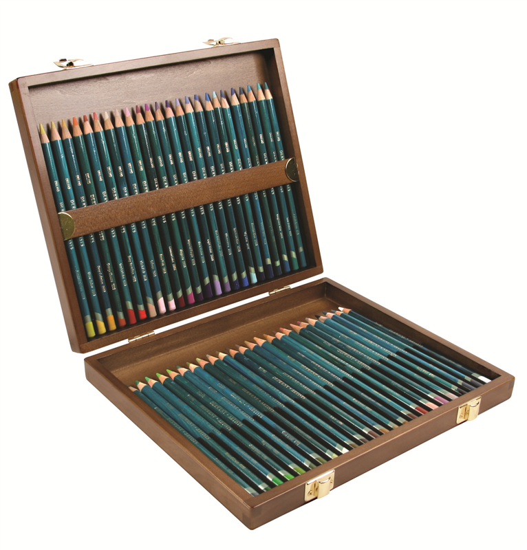 Artists Pencils 48ks dřevěný kufřík DERWENT