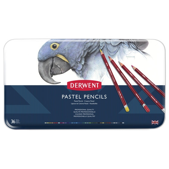 PASTEL Pencils sada suchých pastelů v tužce  36ks DERWENT