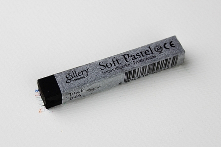 Suchý pastel Gallery 046 black Mungyo
