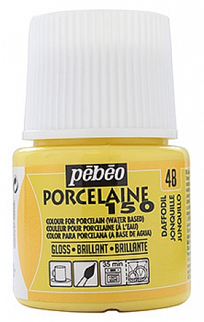Vypalovací barvy na porcelán daffodil 48 PORCELAINE150 45ml Pebeo