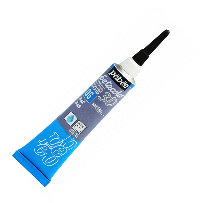 Setacolor 3D kontura 06 metalická lilac 20ml Pebeo