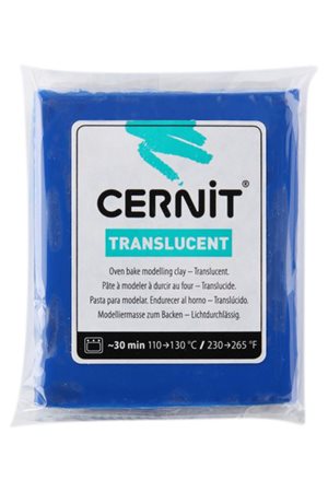 Cernit Transparent safírová č. 275 56g