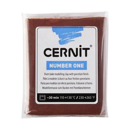 Cernit Number One hnědá č.800 56g modelovací hmota