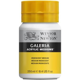 Iridescentní medium pro akrylové barvy 250ml Galeria W&N