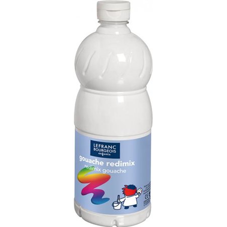 Redimix temperová barva bílá 001 Lefranc 1000ml