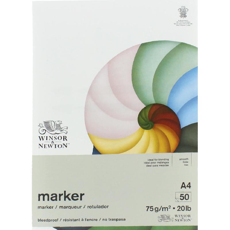 Blok Bleedproof pad  A4 75g 50 listů Winsor & Newton