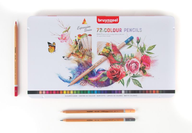 Pastelky Bruynzeel Expression 72ks Royal Talens