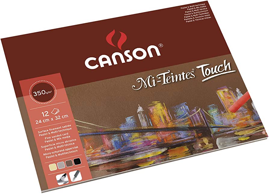 Skicák Mi-Teintes Touch (4 odstíny) 24x32cm 12l 350g Canson