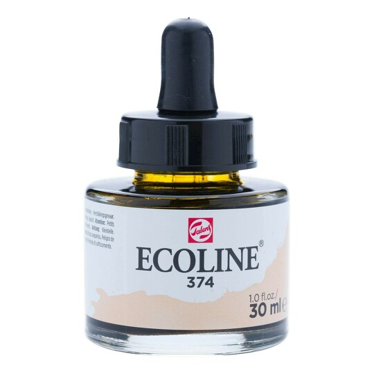 Akvarelový inkoust 30ml pink beige č.374 Ecoline Royal Talens