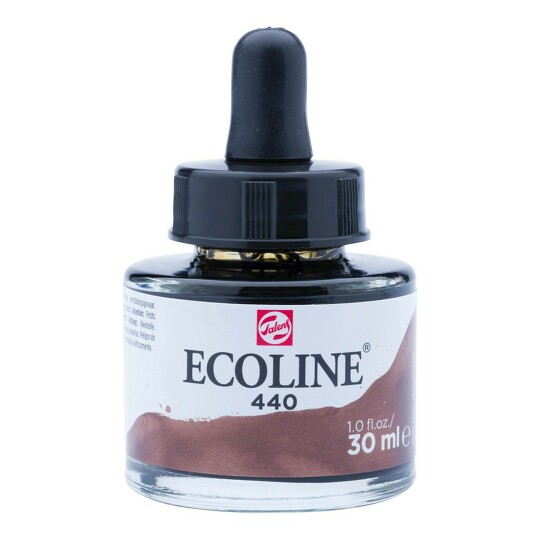 Akvarelový inkoust 30ml sepia deep Ecoline č.440 Royal Talens
