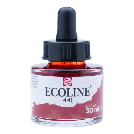 Akvarelový inkoust 30ml mahogany č.441 Ecoline Royal Talens