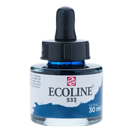 Akvarelový inkoust 30ml indigo č.533 Ecoline Royal Talens