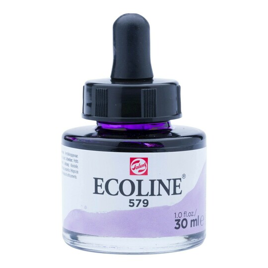Akvarelový inkoust 30ml pastel violet č.579 Ecoline Royal Talens