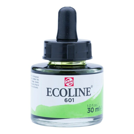 Akvarelový inkoust 30ml light green č.601 Ecoline Royal Talens