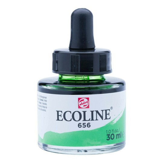 Akvarelový inkoust 30ml forest green č.656 Ecoline Royal Talens