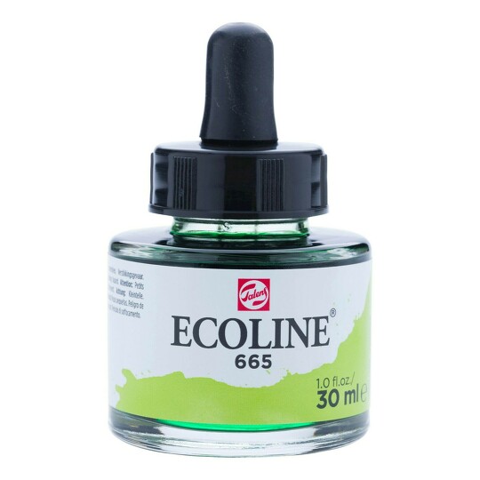 Akvarelový inkoust 30ml spring green č.665 Ecoline Royal Talens