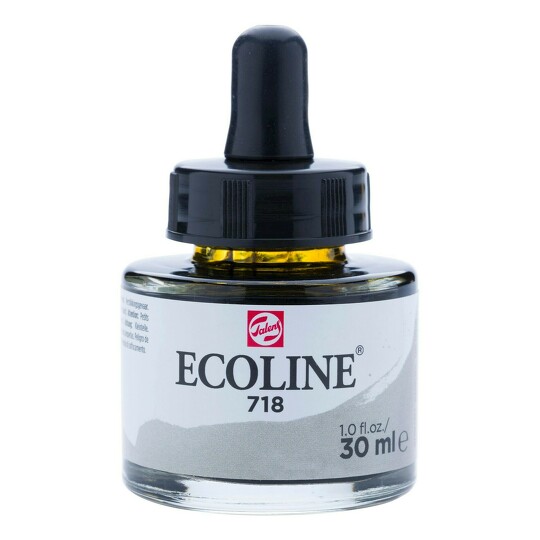 Akvarelový inkoust 30ml warm grey č.718 Ecoline Royal Talens
