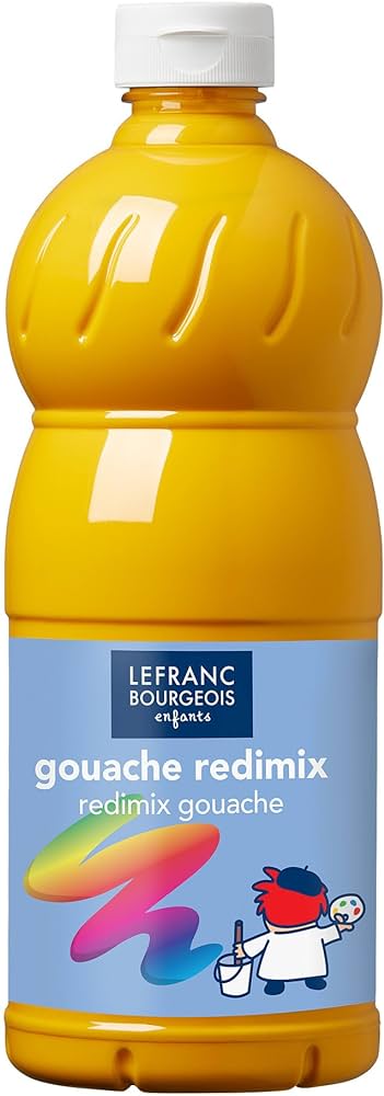 Redimix temperová barva 176 zlatožlutá Lefranc 1000ml