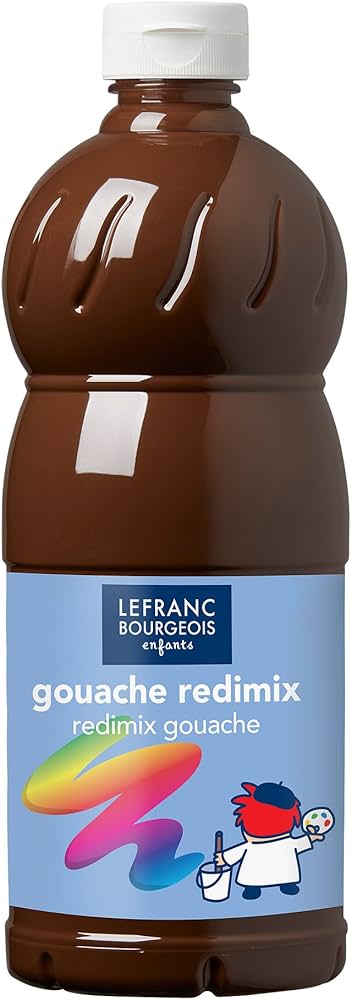 Redimix temperová barva 477 umbra pálená Lefranc 1000ml