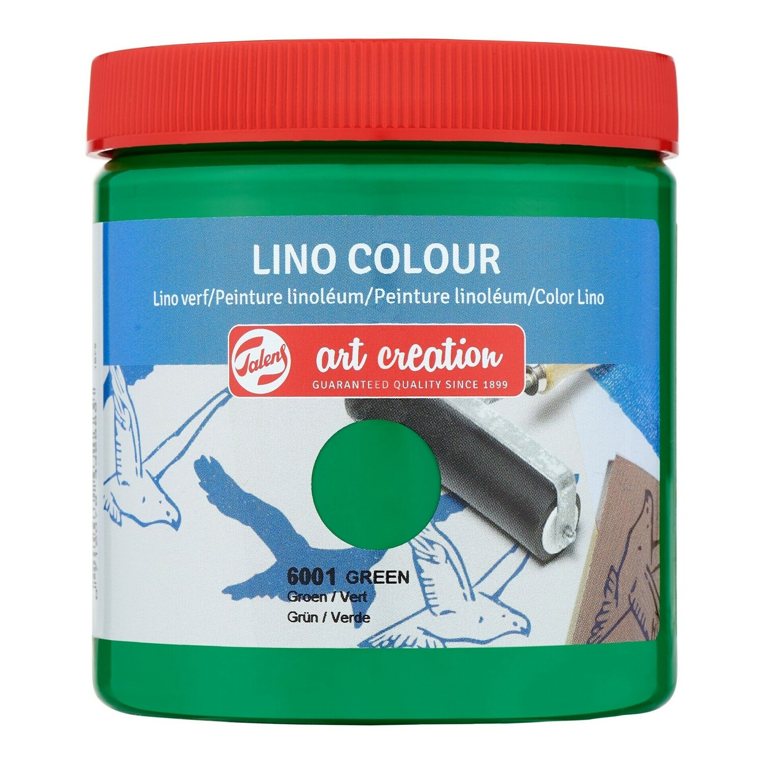 Barva na linoryt zelená 250ml Art Creation Royal Talens