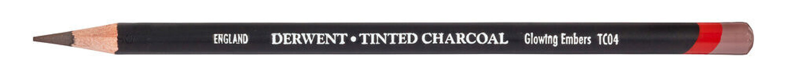 Tinted Charcoal barevný uhel v tužce TC04 glowing embers DERWENT