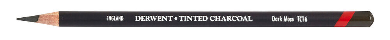 Tinted Charcoal barevný uhel v tužce TC16 dark moss DERWENT