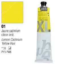 Olejová barva STUDIO XL č.01 lemon cadmium yellow imitation 200ml Pebeo