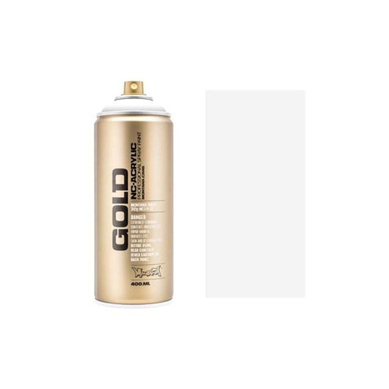 Barva ve spreji SH9100 white 400ml Montana Gold