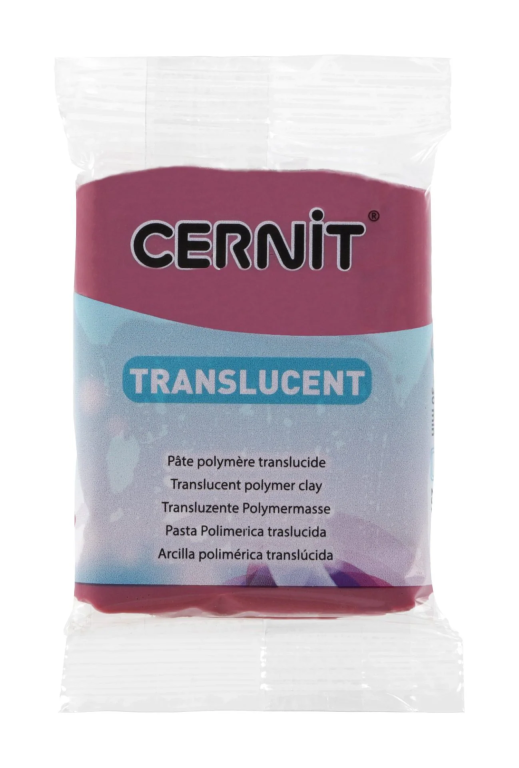 Cernit Transparent bordeaux č. 411 56g