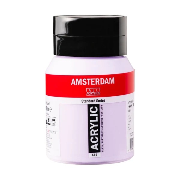 Royal Talens Amsterdam Standard akrylová barva 556 Šeříková (Lilac) 500 ml