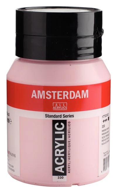 Royal Talens Amsterdam Standard akrylová barva 330 Perská růžová (Persian Rose) 500 ml